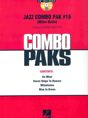 Originální JAZZ COMBO PAK 19 + Audio Online / malý jazzový soubor