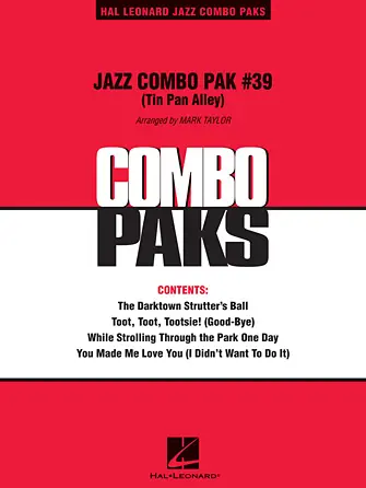 JAZZ COMBO PAK 39 (Tin Pan Alley) + Audio Online / malý jazzový soubor (trojhlas + rytmika) Horká Nabídka