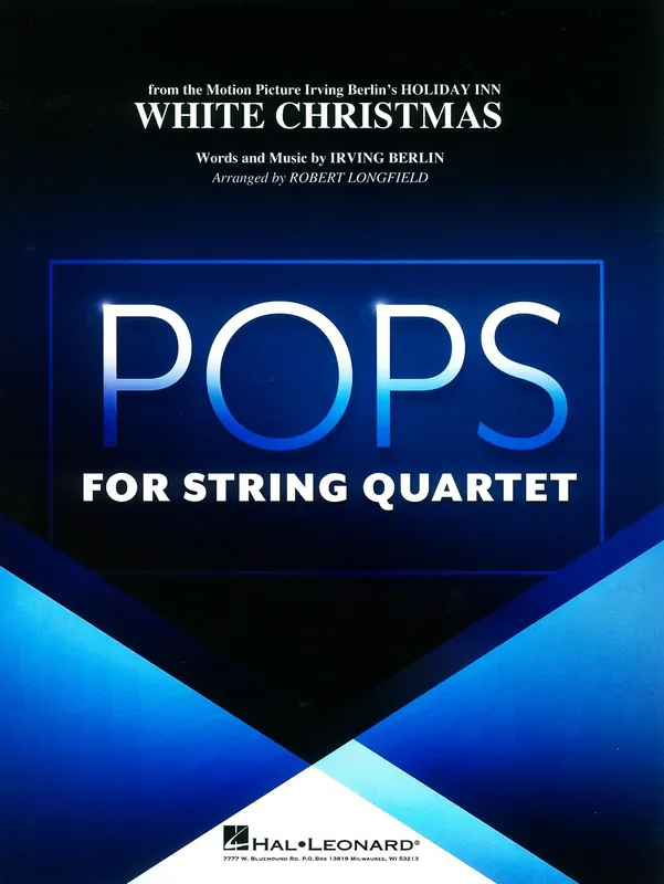 Zlevněný Pops for String Quartets - WHITE CHRISTMAS (Bílé vánoce)