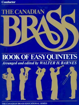 Sezónní Sleva THE CANADIAN BRASS - Book of Easy Quintets - conductor
