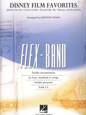 Rychlé Dodání FLEX-BAND - Disney Film Favorites (grade 2-3) / partitura a party
