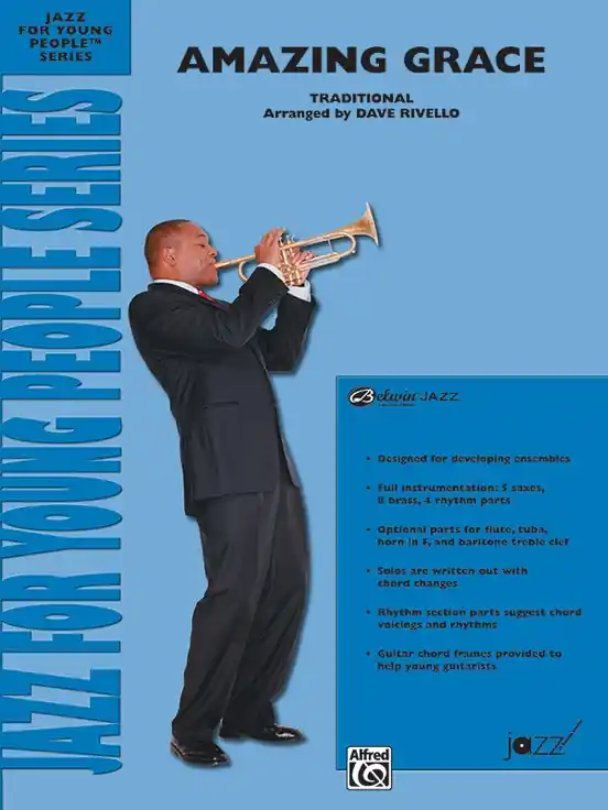 Amazing Grace for Jazz Ensemble / partitura Nejprodávanější