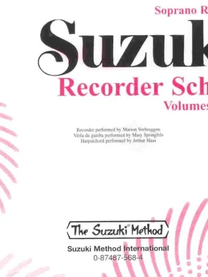 Ověřený SUZUKI SOPRANO RECORDER SCHOOL 3 & 4 - CD with accompaniment