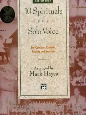 10 SPIRITUALS FOR SOLO VOICEmedium high Super Cena