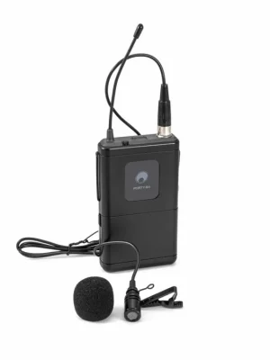 Super Cena Omnitronic PORTY-8A Bodypack + klopový mikrofon 863.1 MHz