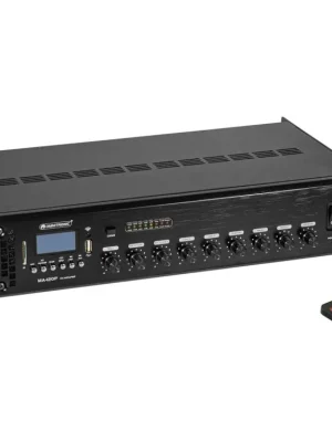 Sezónní Sleva Omnitronic MA-120P, 100V mixážní zesilovač, MP3/USB/SD/BT, 120W