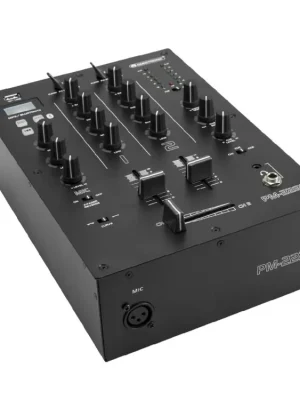 Omnitronic PM-222P, 2-kanálový mixážní pult s MP3/BT přehrávačem Top Prodej