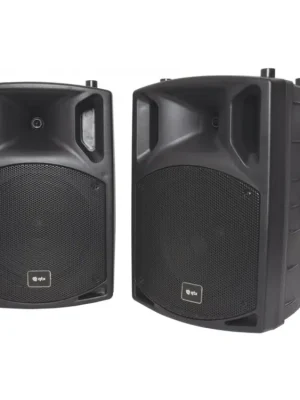 Oblíbený QTX PAV10, mobilní 10" zvukový systém CD/DVD/MP3/BT/2x UHF, 100W