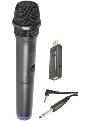 QTX U-MIC-864.8, bezdrátový mikrofonní set s USB přijímačem, 864,8 MHz Odeslání Ihned