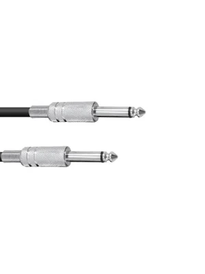 Omezená Nabídka Kabel KC-15 2x Jack 6,3 mono 1,5 m, černý