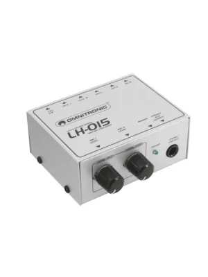 Omnitronic LH-015, mini mixážní pult 2-kanálový Značkový