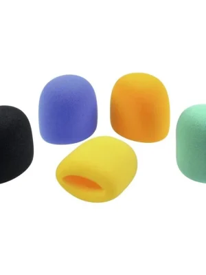 Nová Kolekce Omnitronic barevné mikrofonní kryty, sada 5 ks