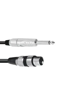 Kabel ACX-50 XLR samice - Jack 6,3 mono, 5 m Novinka