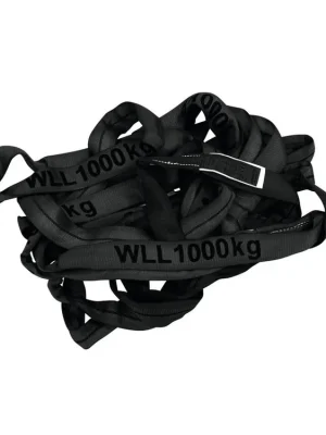 Dokud Zásoby Vydrží Pás vázací 1 m, nosnost 1000 kg, černý