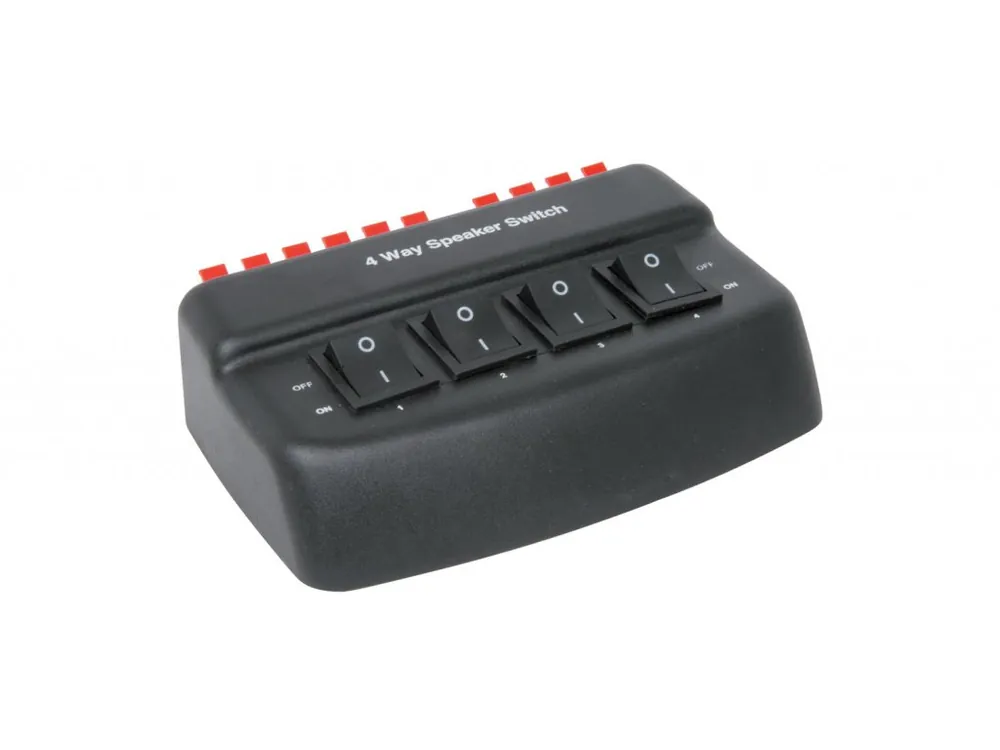 Omezená Nabídka AV:link AD-SPK42, 4-kanálový reproduktorový rozbočovač signálu