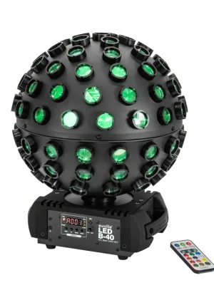 Speciální Cena Eurolite LED B-40, 5x10W HCL efekt, DMX, černý, MK2