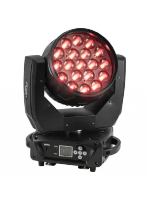 EUROLITE LED TMH-X4 otočná hlavice ZOOM, 19 x 15W, QCL RGBW, DMX Výprodej