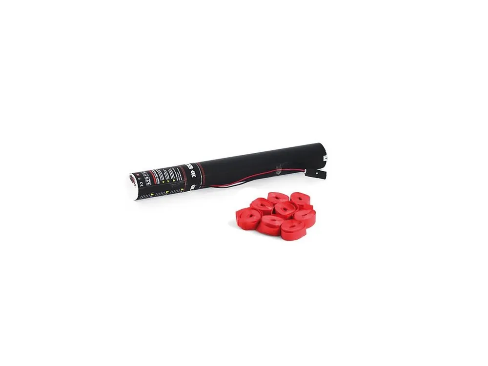 Aktuální Tcm Fx elektronické dělo na konfety-serpentýny 40cm, červené konfety
