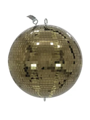 Zrcadlová koule 30 cm, zlatá Nová Kolekce