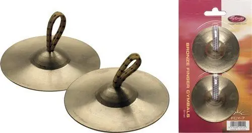 Značkový Stagg FCY-7 Prstové činelky