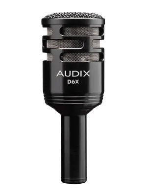 Ověřený Audix D6X dynamický nástrojový mikrofon