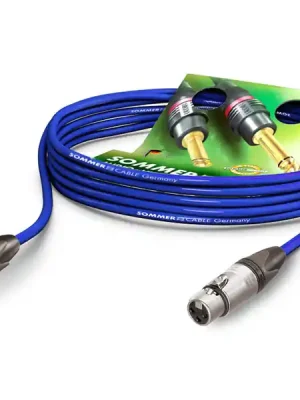 Sommer Cable SGMF-0100-BL STAGE HIGHFLEX - 1m modrý Značkový
