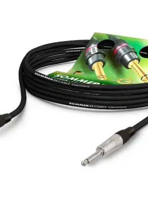 Sommer Cable MEN2-215-2000-SW reproduktorový kabel Jack 6,3 - Jack 6,3 - 20m Akční Cena