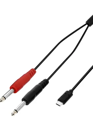 Adam Hall K3 YPP USBC 0300 - kabel USB-C - 2x Jack 6,3mm Mono 3m Originální