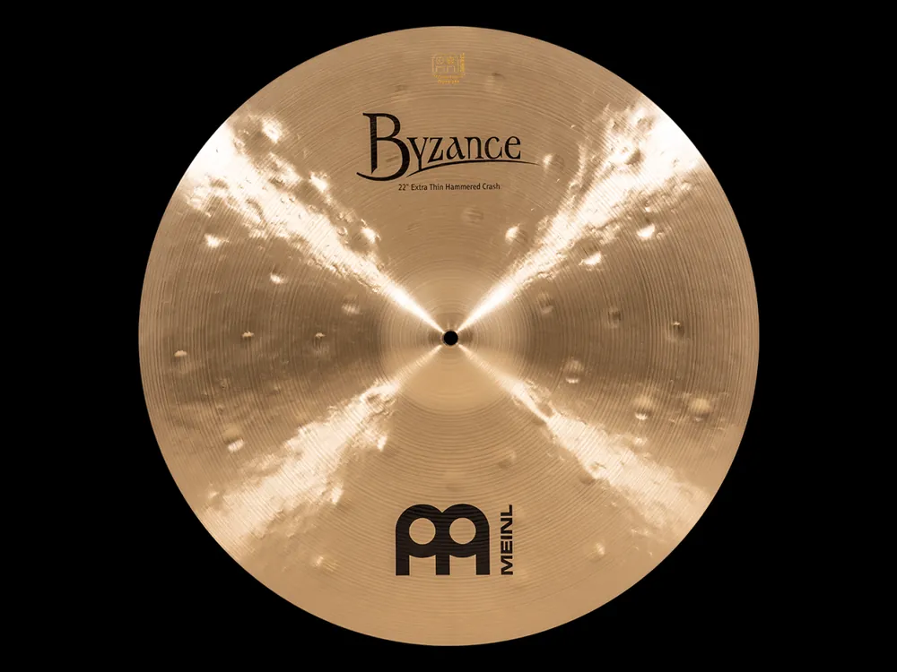 Poslední Šance MEINL BYZANCE TRADITIONAL 22" CRASH, Extra Thin Hammered