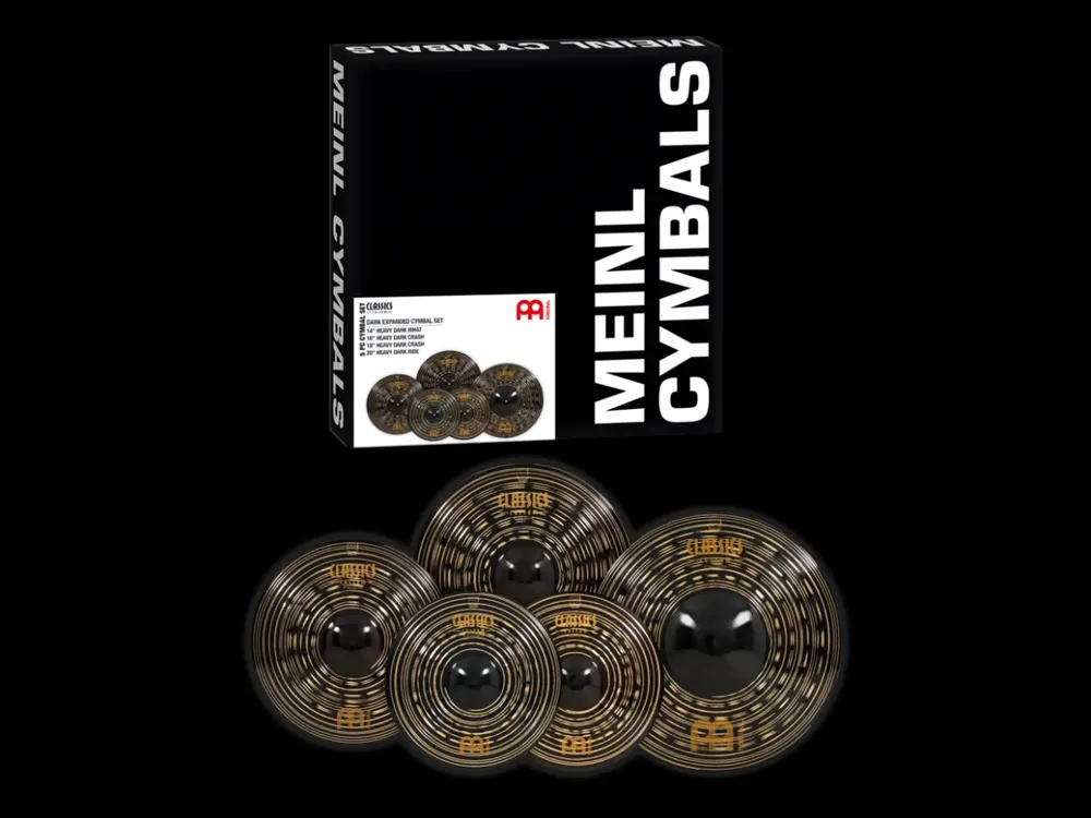 Odeslání Ihned MEINL CLASSICS CUSTOM Dark Expanded Cymbal set