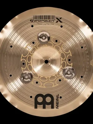 Nejprodávanější MEINL GENERATION X 14" CHINA, Filter, with Jingles
