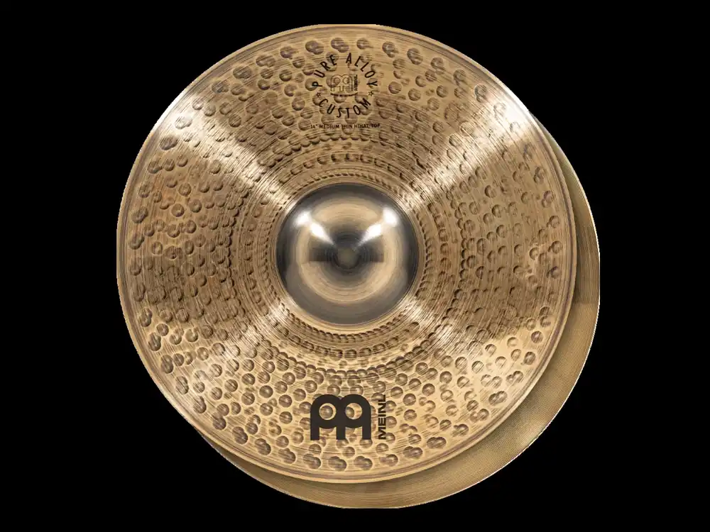 Originální MEINL PURE ALLOY CUSTOM 14" HI-HAT