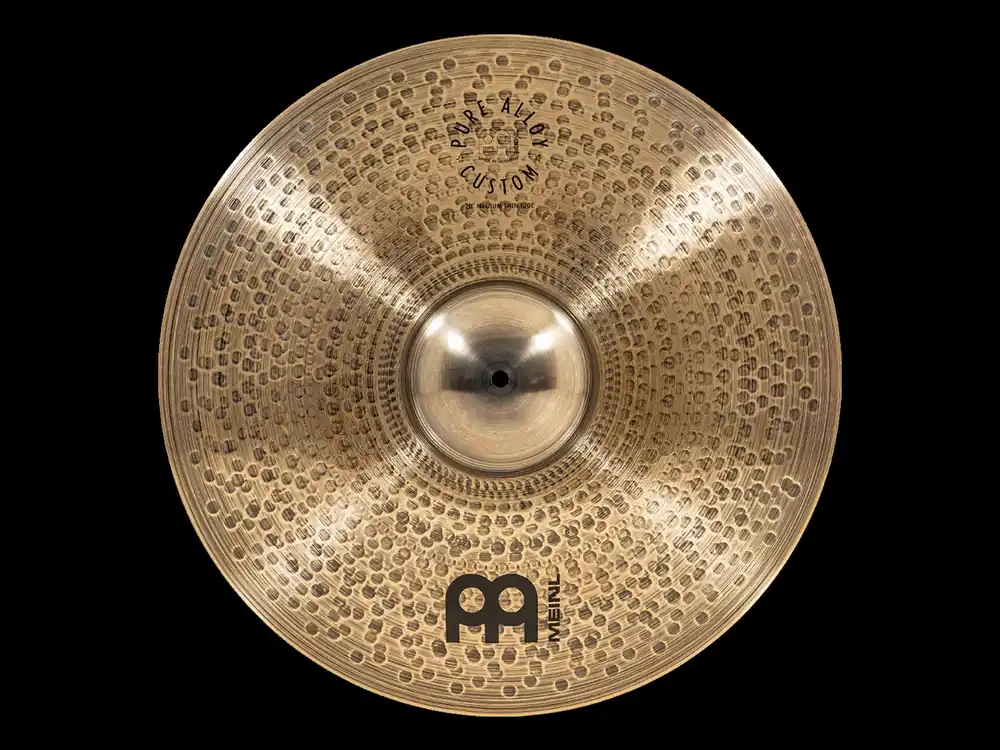 MEINL PURE ALLOY CUSTOM 20" RIDE, Medium Thin Nejlepší Volba
