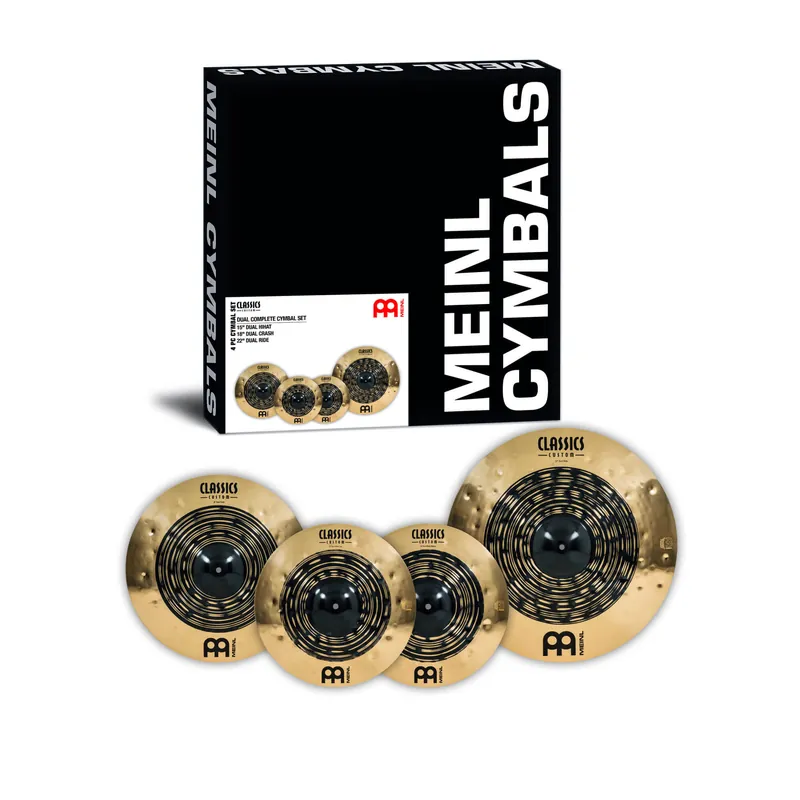 Ověřený MEINL Classics Custom Dual Complete Cymbal Set