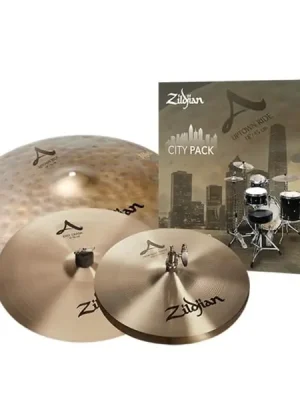 ZILDJIAN A City Pack 12 Hi-hat, 14 Crash, 18 Ride Oblíbený