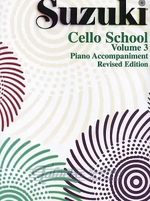 Značkový Suzuki Cello School: Piano Accomp. Volume 3 Revised Edition