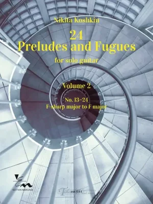 24 Preludes and Fugues for solo guitar Volume 2 Objednat Nyní