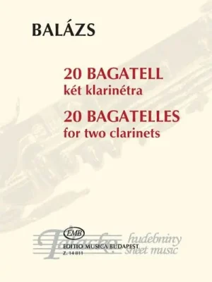 20 Bagatelles for two clarinets Cenový Hit
