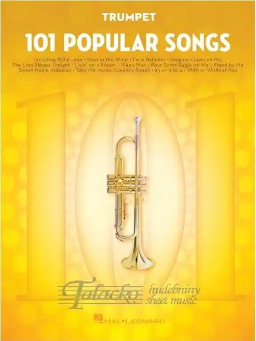 101 Popular Songs forTrumpet Cenový Hit