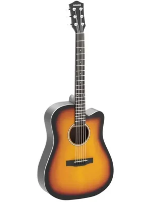 Koupit Online DONNER DAG-1CS Acoustic Guitar Cutaway Sunburst