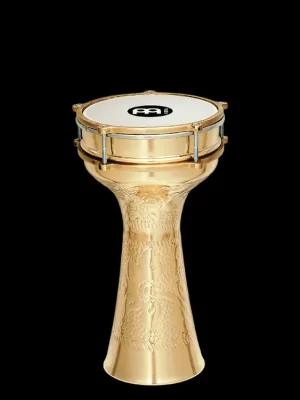 Oblíbený MEINL DARBUKA COOPER HAND-HAMMERED, BRASS PLATED