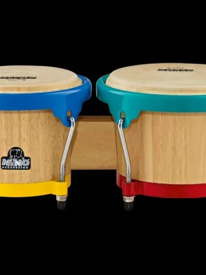 Ihned K Objednání NINO WOOD BONGO 6 1/2"+7 1/2" NATURAL, HARLEKIN HARDWARE