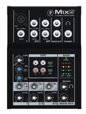 Ihned K Objednání MACKIE Mix5