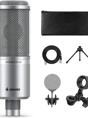 DONNER Large Diaphragm Condenser Microphone DC20 Nejlepší Cena