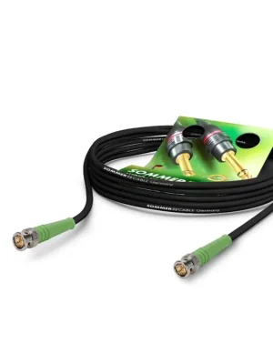 Hit Sezóny Sommer Cable Coaxcable Focusline L, Black, 0,50m