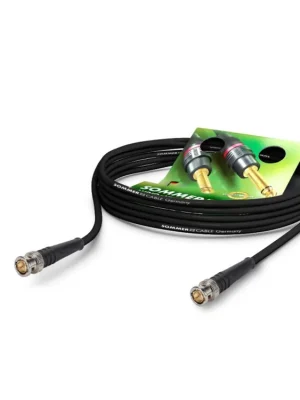 Bezpečná Platba Sommer Cable Coaxcable Focusline L, Black, 1,00m