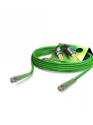 Vysoce Kvalitní Sommer Cable Coaxcable Focusline L, Green, 0,25m