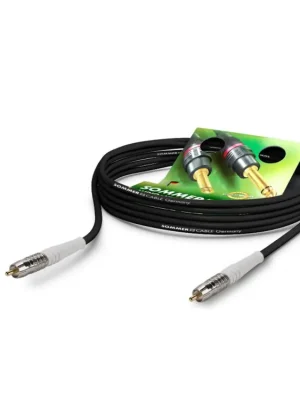 Vysoce Kvalitní Sommer Cable Coaxcable Focusline MS, Black, 0,90m