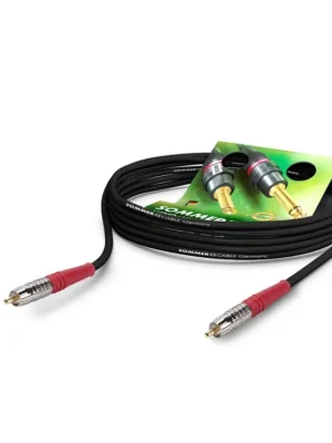 Horká Nabídka Sommer Cable Coaxcable Focusline MS, Black, 1,50m