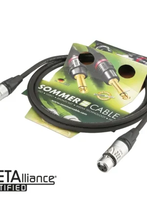 Sommer Cable EG1B; XLR / XLR; 1m; Black Finální Výprodej